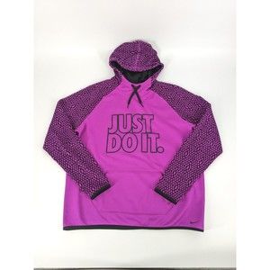 Nike Therma Fit Purple Pullover Hoodie Women's Size XL